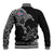 Iceland Viking Ravens Baseball Jacket Vegvisir Runes Pattern - Wonder Print Shop