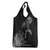 Iceland Viking Ravens Grocery Bag Vegvisir Runes Pattern - Wonder Print Shop