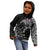 Iceland Viking Ravens Kid Hoodie Vegvisir Runes Pattern - Wonder Print Shop