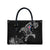 Iceland Viking Ravens Leather Bag Vegvisir Runes Pattern - Wonder Print Shop
