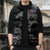 Iceland Viking Ravens Sleeveless Puffer Jacket Vegvisir Runes Pattern - Wonder Print Shop