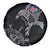 Iceland Viking Ravens Spare Tire Cover Vegvisir Runes Pattern - Wonder Print Shop