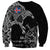 Iceland Viking Ravens Sweatshirt Vegvisir Runes Pattern - Wonder Print Shop