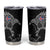 Iceland Viking Ravens Tumbler Cup Vegvisir Runes Pattern - Wonder Print Shop