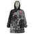 Iceland Viking Ravens Wearable Blanket Hoodie Vegvisir Runes Pattern - Wonder Print Shop