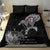Faroe Islands Viking Ravens Bedding Set Vegvisir Runes Pattern - Wonder Print Shop