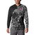 Faroe Islands Viking Ravens Button Sweatshirt Vegvisir Runes Pattern - Wonder Print Shop