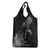 Faroe Islands Viking Ravens Grocery Bag Vegvisir Runes Pattern - Wonder Print Shop
