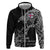 Faroe Islands Viking Ravens Hoodie Vegvisir Runes Pattern - Wonder Print Shop