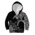 Faroe Islands Viking Ravens Kid Hoodie Vegvisir Runes Pattern - Wonder Print Shop