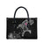 Faroe Islands Viking Ravens Leather Bag Vegvisir Runes Pattern - Wonder Print Shop