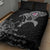 Faroe Islands Viking Ravens Quilt Bed Set Vegvisir Runes Pattern - Wonder Print Shop