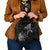 Faroe Islands Viking Ravens Shoulder Handbag Vegvisir Runes Pattern - Wonder Print Shop