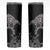 Faroe Islands Viking Ravens Skinny Tumbler Vegvisir Runes Pattern - Wonder Print Shop