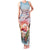 Personalized Bonaire Caribbean Flamingo Family Matching Tank Maxi Dress and Hawaiian Shirt Pink Salt Flats - Wonder Print Shop