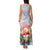 Personalized Bonaire Caribbean Flamingo Family Matching Tank Maxi Dress and Hawaiian Shirt Pink Salt Flats - Wonder Print Shop