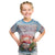 Personalized Bonaire Caribbean Flamingo Kid T Shirt Pink Salt Flats - Wonder Print Shop
