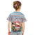 Personalized Bonaire Caribbean Flamingo Kid T Shirt Pink Salt Flats - Wonder Print Shop