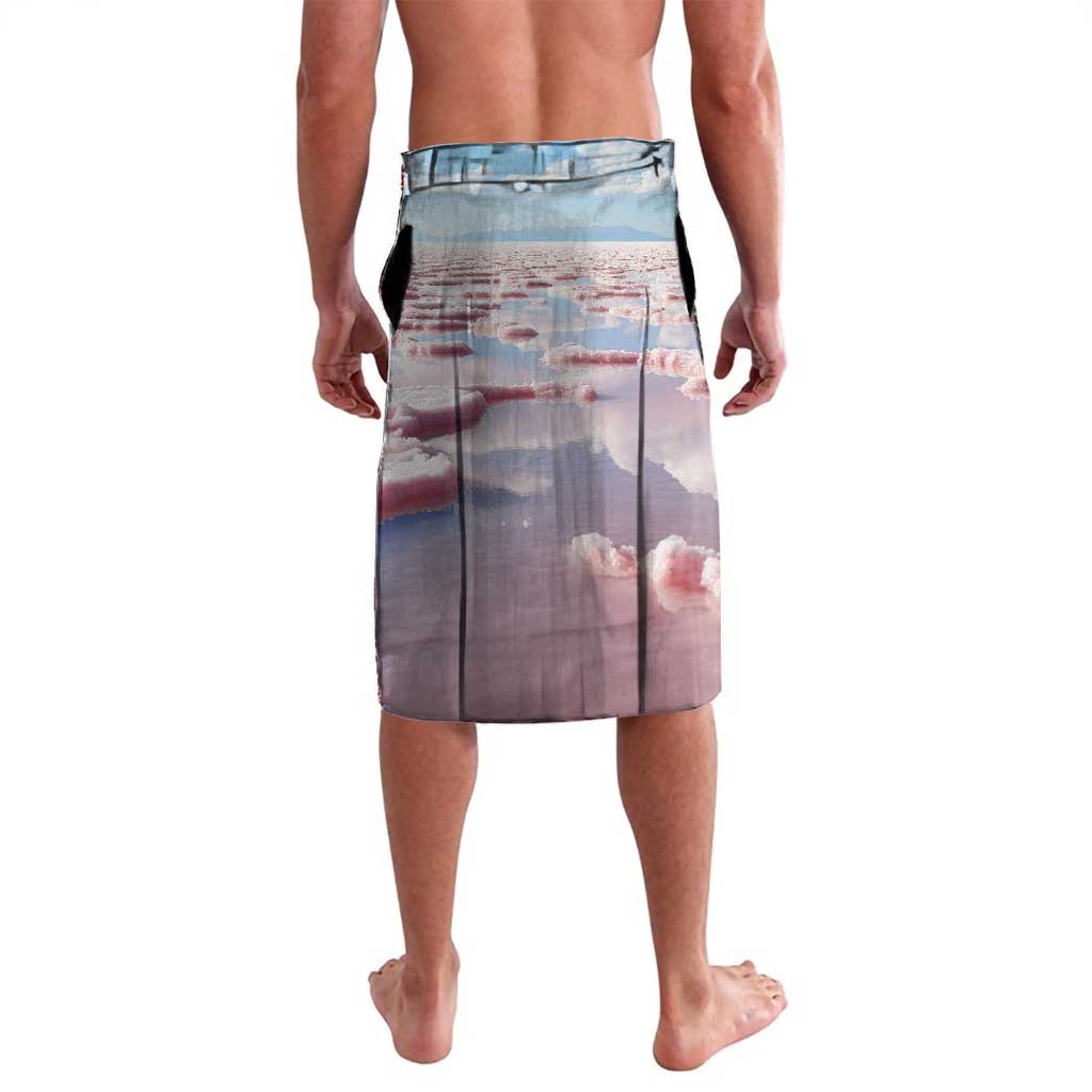 Personalized Bonaire Caribbean Flamingo Lavalava Pink Salt Flats - Wonder Print Shop