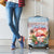 Personalized Bonaire Caribbean Flamingo Luggage Cover Pink Salt Flats - Wonder Print Shop