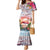 Personalized Bonaire Caribbean Flamingo Mermaid Dress Pink Salt Flats - Wonder Print Shop