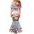 Personalized Bonaire Caribbean Flamingo Mermaid Dress Pink Salt Flats - Wonder Print Shop