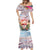 Personalized Bonaire Caribbean Flamingo Mermaid Dress Pink Salt Flats - Wonder Print Shop