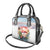 Personalized Bonaire Caribbean Flamingo Shoulder Handbag Pink Salt Flats