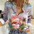 Personalized Bonaire Caribbean Flamingo Women Casual Shirt Pink Salt Flats - Wonder Print Shop