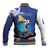 Personalized Bonaire Underwater Tropical Corals Reef Baseball Jacket With Colorful Sea Fish - Wonder Print Shop