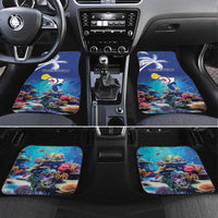 Personalized Bonaire Underwater Tropical Corals Reef Car Mats With Colorful Sea Fish - Wonder Print Shop