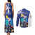 Personalized Bonaire Underwater Tropical Corals Reef Couples Matching Tank Maxi Dress and Long Sleeve Button Shirt With Colorful Sea Fish - Wonder Print Shop