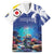 Personalized Bonaire Underwater Tropical Corals Reef Family Matching Puletasi and Hawaiian Shirt With Colorful Sea Fish - Wonder Print Shop