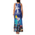 Personalized Bonaire Underwater Tropical Corals Reef Family Matching Tank Maxi Dress and Hawaiian Shirt With Colorful Sea Fish - Wonder Print Shop