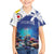 Personalized Bonaire Underwater Tropical Corals Reef Kid Hawaiian Shirt With Colorful Sea Fish - Wonder Print Shop