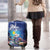 Personalized Bonaire Underwater Tropical Corals Reef Luggage Cover With Colorful Sea Fish - Wonder Print Shop