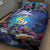 Personalized Bonaire Underwater Tropical Corals Reef Quilt Bed Set With Colorful Sea Fish - Wonder Print Shop