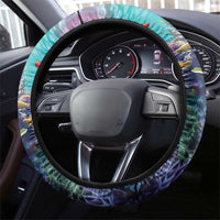 Bonaire Underwater Tropical Corals Reef Steering Wheel Cover With Colorful Sea Fish - Wonder Print Shop