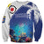 Personalized Bonaire Underwater Tropical Corals Reef Sweatshirt With Colorful Sea Fish - Wonder Print Shop