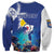 Personalized Bonaire Underwater Tropical Corals Reef Sweatshirt With Colorful Sea Fish - Wonder Print Shop