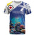 Personalized Bonaire Underwater Tropical Corals Reef T Shirt With Colorful Sea Fish - Wonder Print Shop