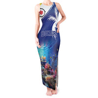 Personalized Bonaire Underwater Tropical Corals Reef Tank Maxi Dress With Colorful Sea Fish - Wonder Print Shop
