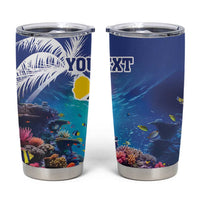 Personalized Bonaire Underwater Tropical Corals Reef Tumbler Cup With Colorful Sea Fish - Wonder Print Shop