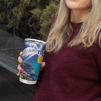 Personalized Bonaire Underwater Tropical Corals Reef Tumbler Cup With Colorful Sea Fish - Wonder Print Shop