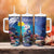Personalized Bonaire Underwater Tropical Corals Reef Tumbler With Handle With Colorful Sea Fish - Wonder Print Shop