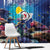 Personalized Bonaire Underwater Tropical Corals Reef Window Curtain With Colorful Sea Fish - Wonder Print Shop