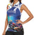 Personalized Bonaire Underwater Tropical Corals Reef Women Sleeveless Polo Shirt With Colorful Sea Fish - Wonder Print Shop