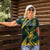 Personalized South Africa Springbok Women Polo Shirt With Trendy Protea Flowers Patterns - Wonder Print Shop