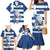 Greece Football Family Matching Mermaid Dress and Hawaiian Shirt Dolphin Mascot Grunge Style - Wonder Print Shop