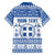 Personalized Christmas Greece Coat Of Arms Family Matching Long Sleeve Bodycon Dress and Hawaiian Shirt Hellas Kala Christougena - Wonder Print Shop